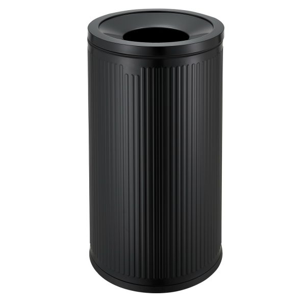 Cos de inox fara capac, 50L Negru mat, PRH-110YABM2023