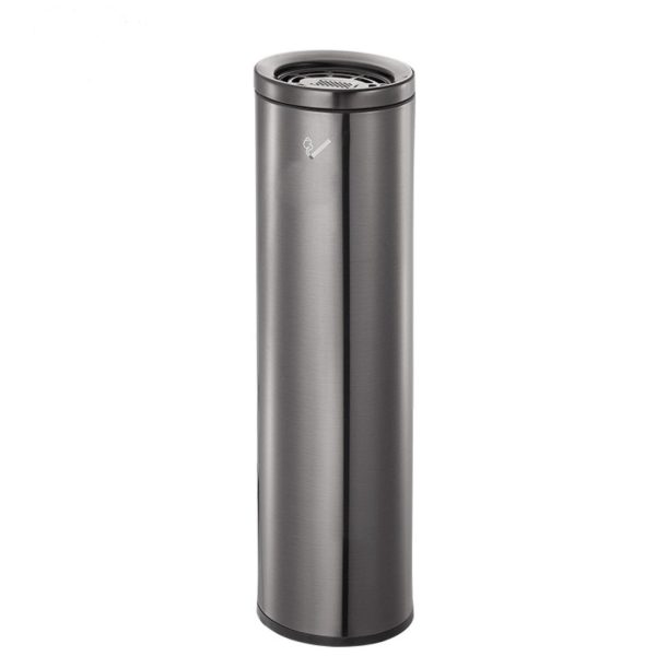 Scrumieră de exterior PRH-209EJB2023, 7L, negru deschis, 32 × 68 cm