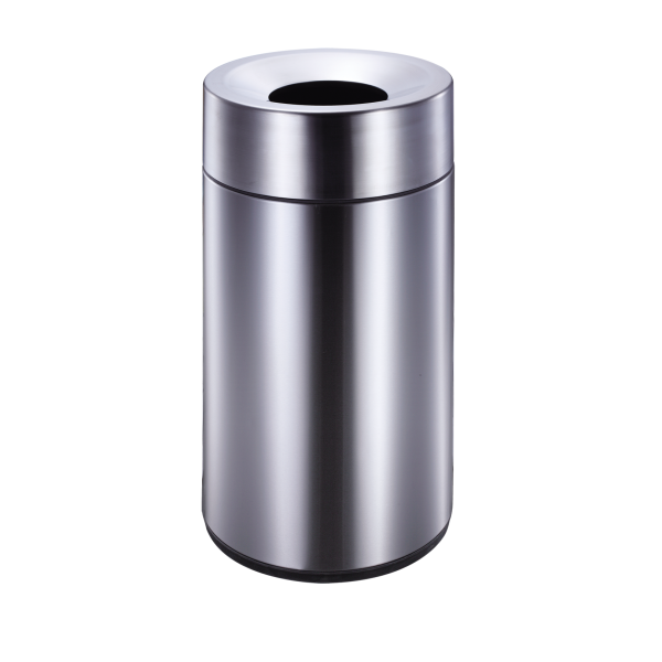 Coș de gunoi din INOX 50L, argintiu mat – PRH-110SSM2023 (Smash Design)
