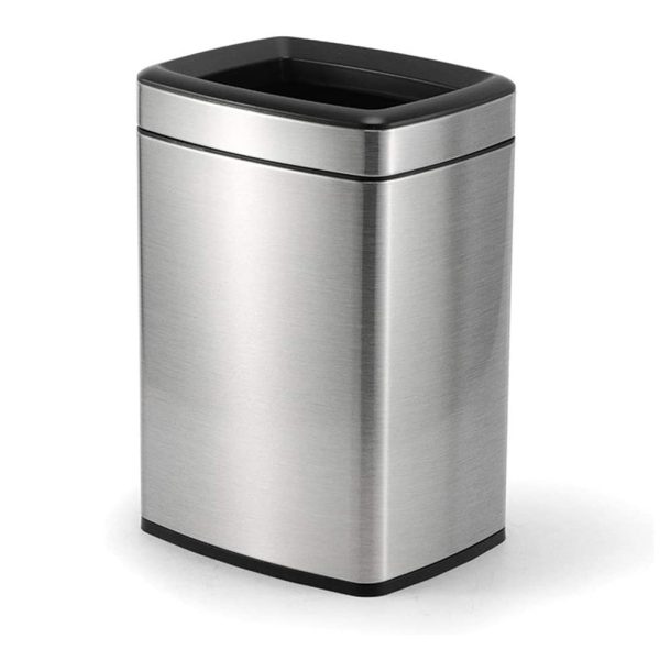 Coș de gunoi din INOX Silver Matt – 12L – PRH-SF12-F01