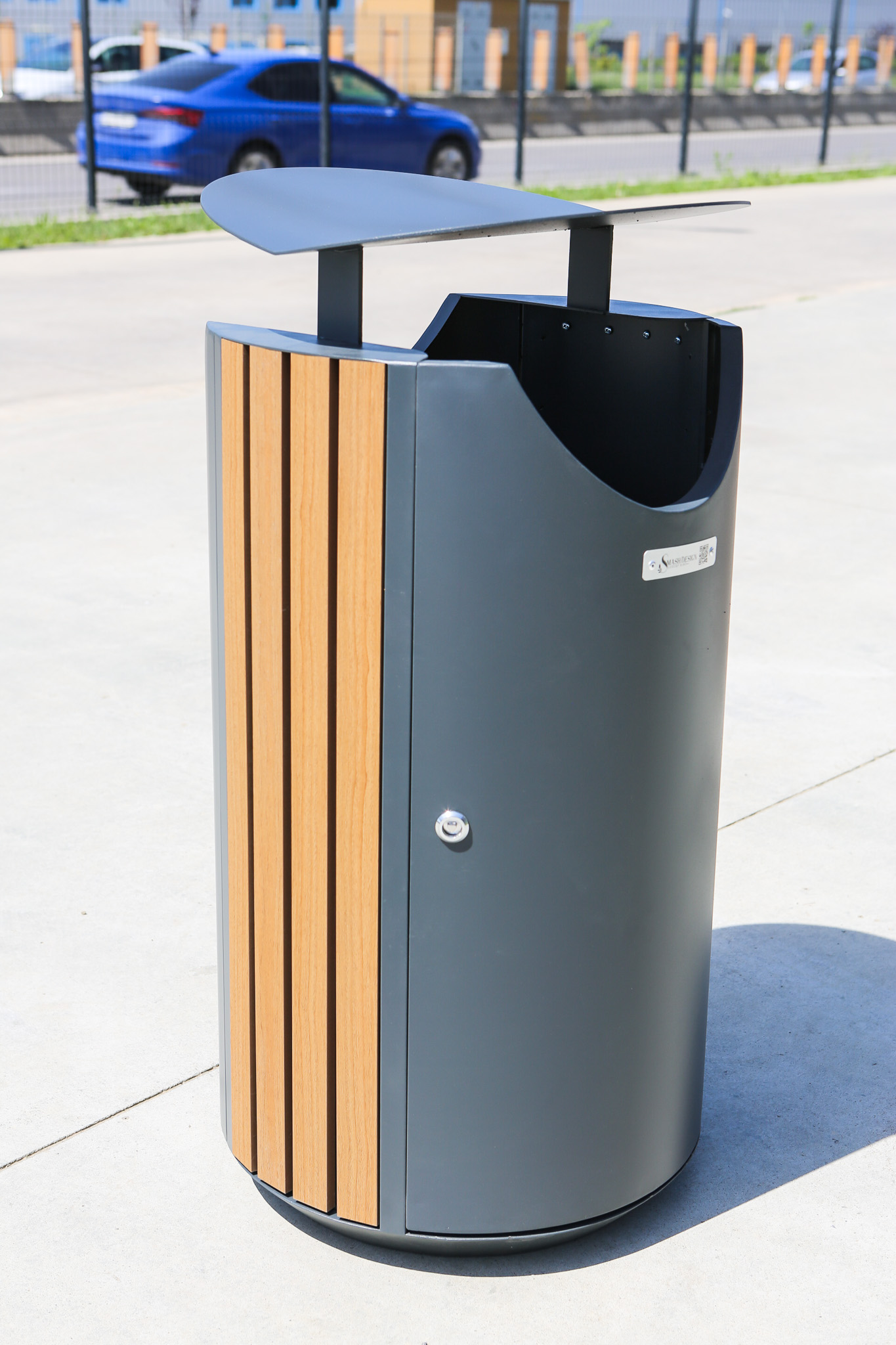Cos de gunoi exterior, 55L, SM14B, 48*95 CM Cos de gunoi exterior, 55L, SM14B, 48*95 CM